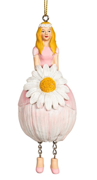 Fiebiger Floristik 850060-401 Фигурка декоративная Blumenmadchen "Ромашка"
