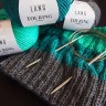 Пряжа для вязания Addi 930-2 Набор для вязания шапки Hello Knitty Strickmuetze