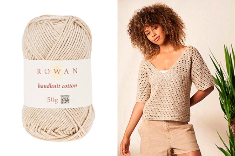 Пряжа для вязания Rowan H548000 Handknit Cotton (Хэнднит Котон)