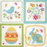 PAW Decor Collection SDL095500 Салфетка трехслойная для декупажа "Пасхальный коллаж"