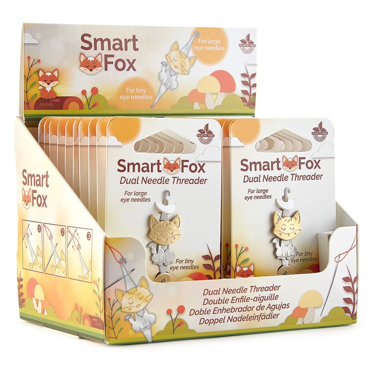 Hemline N4385 Нитевдеватель двусторонний "Лис"