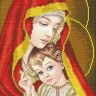 Благовест ААМА-403 Богородица с младенцем (в золоте)