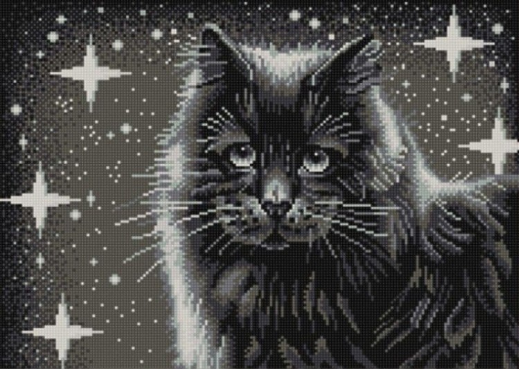 Конек 9942 Черный кот
