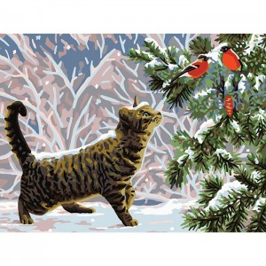 Collection D'Art 10513(W) Ткань с рисунком для вышивания