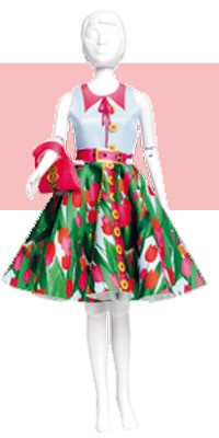 DressYourDoll S313-0309 Одежда для кукол №3 Peggy Tulips
