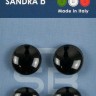 Sandra CARD156 Пуговицы, черный
