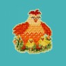 Набор для вышивания Mill Hill MH182411 Mama Hen (Мама-курица)