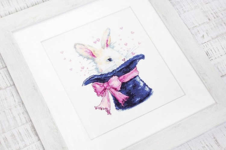 Набор для вышивания Luca-S B2302 Кролик в шляпе