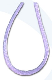 SAFISA 470-08 Шнур атласный, ширина 1.5 мм, цвет 08 - лиловый