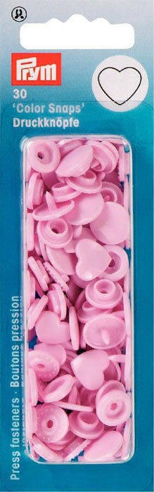 Prym 393318 Кнопки "Color Snaps", сердце