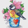 Набор для вышивания Жар-Птица М-634 Весенняя синичка
