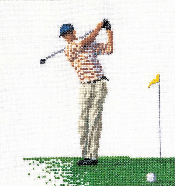 Набор для вышивания Thea Gouverneur 3032 Golf (Гольф)