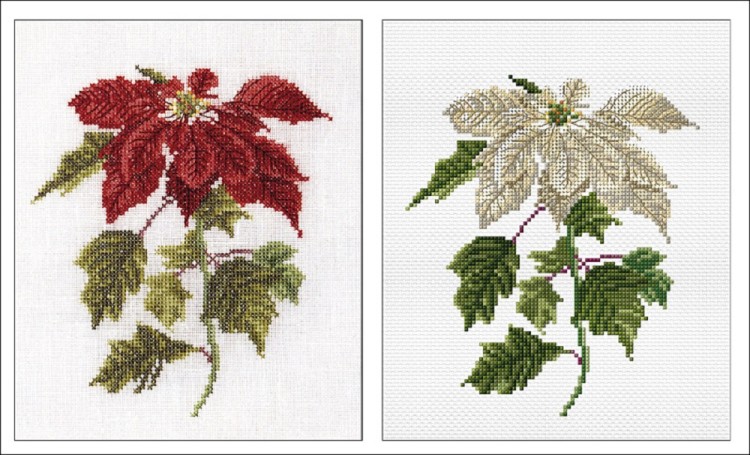 Набор для вышивания Thea Gouverneur 604 Poinsettia (Пуансетия)
