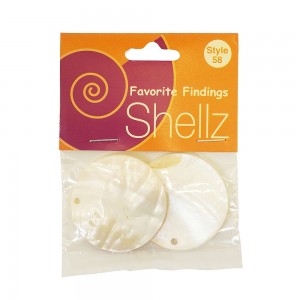 Blumenthal Lansing 1850 00058 Подвеска "Shellz" Natural Round River Shell Dangles