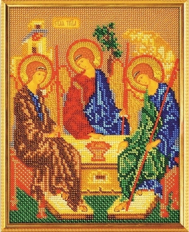 Набор для вышивания Радуга бисера В-167 Святая Троица