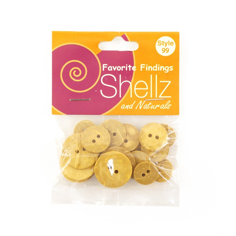 Blumenthal Lansing 1850 00099 Пуговицы "Shellz & Natural" Wood Buttons