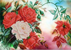 Конек 9939 Розы в саду