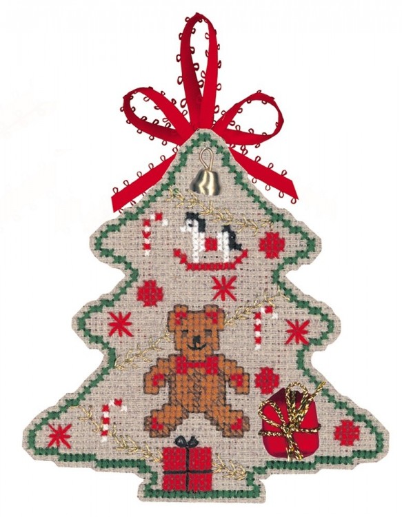 Набор для вышивания Le Bonheur des Dames 2730 Sapin Ours (Ёлка "Медведь")