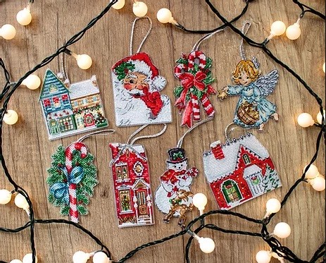 LetiStitch L8002 Christmas Toys Kit (Набор рождественских игрушек)