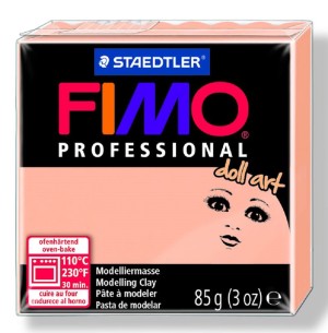 Fimo 8027-435 Пластика для изготовления кукол Professional doll art непрозрачная камея