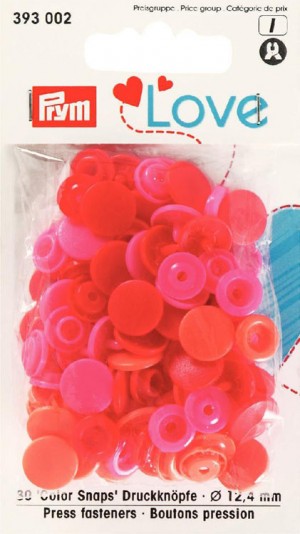 Prym 393002 Кнопки "Color Snaps", диаметр 12.4мм