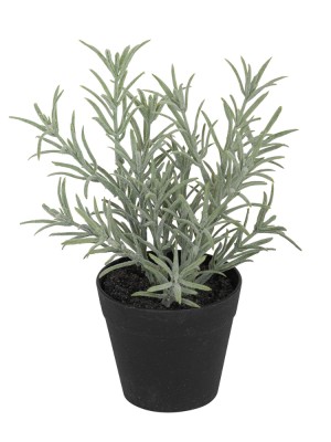 Fiebiger Floristik 106284-801 Цветок декоративный в кашпо "Лаванда"