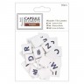Docrafts PMA174669 Набор букв Elements Wood