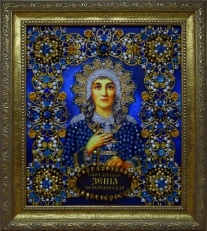 Хрустальные грани Ии-13 Образ Святой Ксении Петербургской