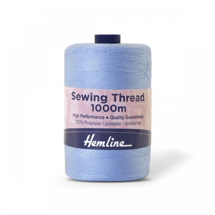 Hemline N4124.550 Нить универсальная для шитья, небесно-голубой