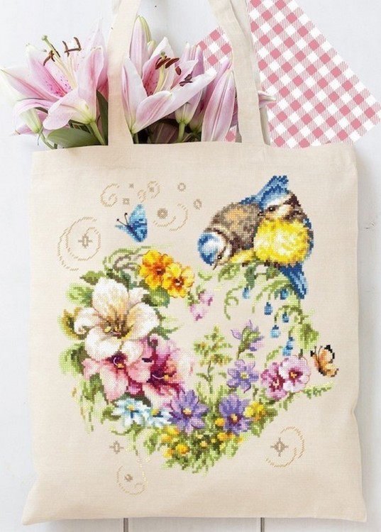 Набор для вышивания Чудесная игла 100-142 Мелодия сердца