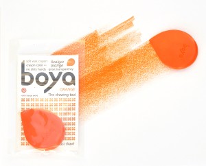 Boya d.o.o. 1 SET/REALGAR ORANGE Пастель восковая для рисования, мелок