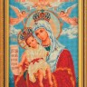 Набор для вышивания Радуга бисера В-168 Богородица Милующая