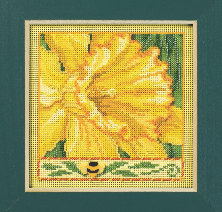 Набор для вышивания Mill Hill MH142411 Daffodil (Нарцисс)