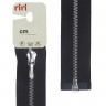 Riri 3000012/80/2110 Молния металлическая, разъемная, 4 мм, 80 см, черный