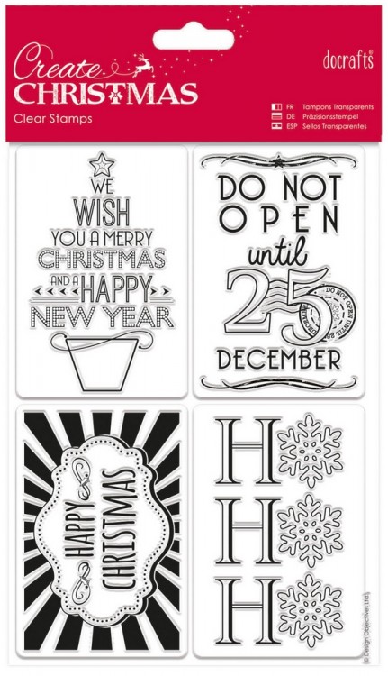 Docrafts PMA907948 Набор штампов "Подарочные бирки" Create Christmas