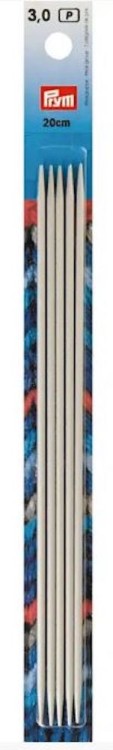 Prym Спицы чулочные алюминиевые 20 см