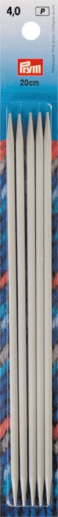 Prym Спицы чулочные алюминиевые 20 см