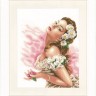 Набор для вышивания Lanarte PN-0144530 Lady of the camellias (Дама с камелиями)