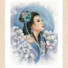 Набор для вышивания Lanarte PN-0169168 Asian lady in blue