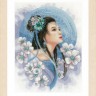 Lanarte PN-0169168 Asian lady in blue (Азиатская леди в голубом)