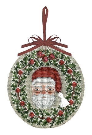 Le Bonheur des Dames 2678 Елочная игрушка Santa Claus Bauble (Дед Мороз)