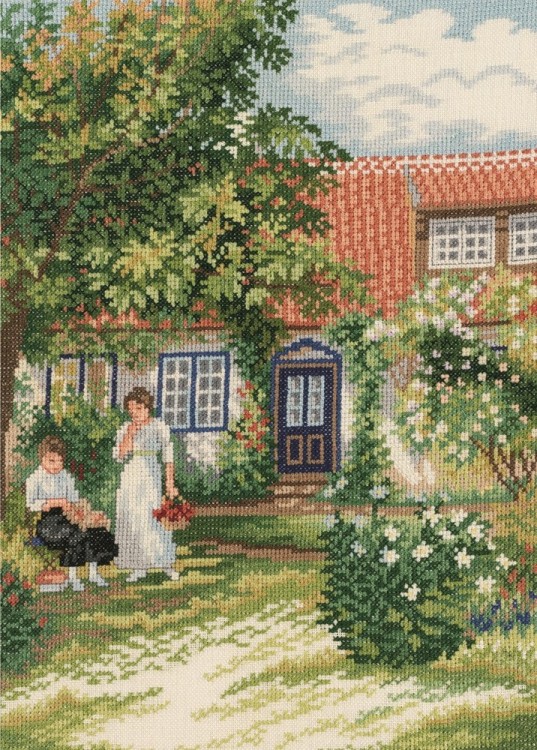 Набор для вышивания Eva Rosenstand 94-356 Дамы в саду
