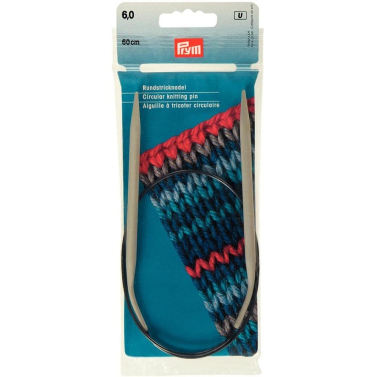Prym Спицы круговые 60 см, алюминий