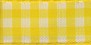 SAFISA 469-25мм-22 Лента с рисунком клетка, ширина 25 мм, цвет 22 - желтый