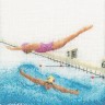 Набор для вышивания Thea Gouverneur 3036 Swimming (Плавание)