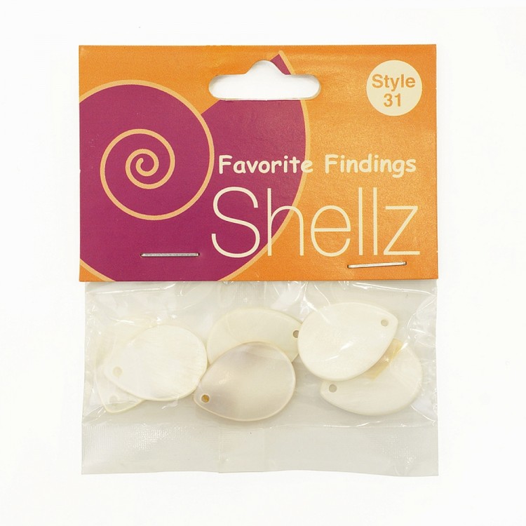 Blumenthal Lansing 1850 00031 Подвеска "Shellz" Natural Tear Drop River Shell Dangles