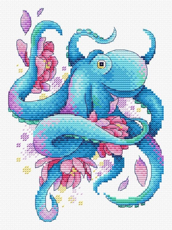 Набор для вышивания Жар-Птица В-548 Осьминог