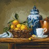 Матренин Посад 1895 Натюрморт с мандаринами