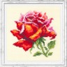 Набор для вышивания Чудесная игла 150-003 Красная роза