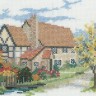 Набор для вышивания Derwentwater Designs LAN04 October lane (Октябрьский переулок)